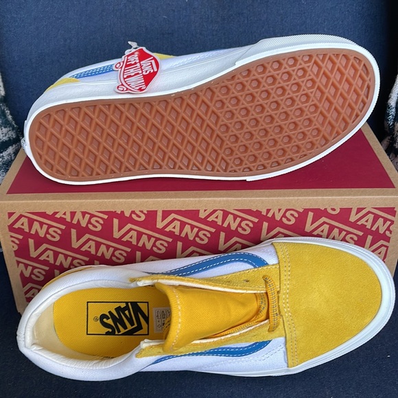 Vans Old Skool Sport Pop Yellow White WMNS - Picture 4 of 16